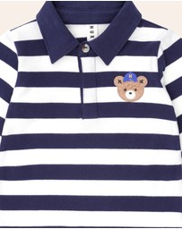 Huxbaby - Varsity Hux Polo - Babies-Kids