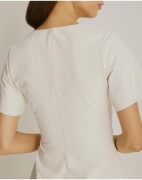 Atmos&Here - Ellie Cotton Twill Mini Dress