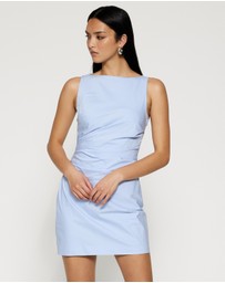 Lover - Amala Tuck Detail Mini Dress