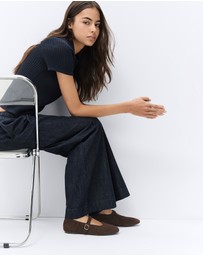 UNISON - Estella Suede Ballet