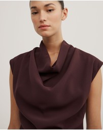 Witchery - Crepe Cowl Tank Top