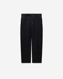 Calibre - Straight Leg Wool Pants Black