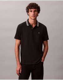 Calvin Klein Jeans - Casual Pique Classic Tipped Polo Shirt