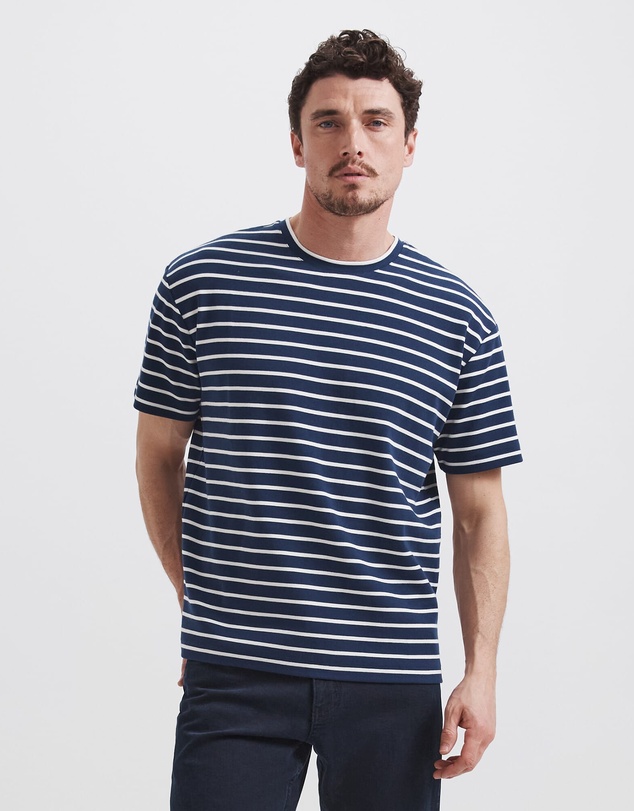 SABA - Rafe Heavyweight Stripe Tee
