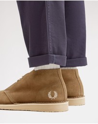 Fred Perry - Hawley Suede Low Cut Boots - Unisex