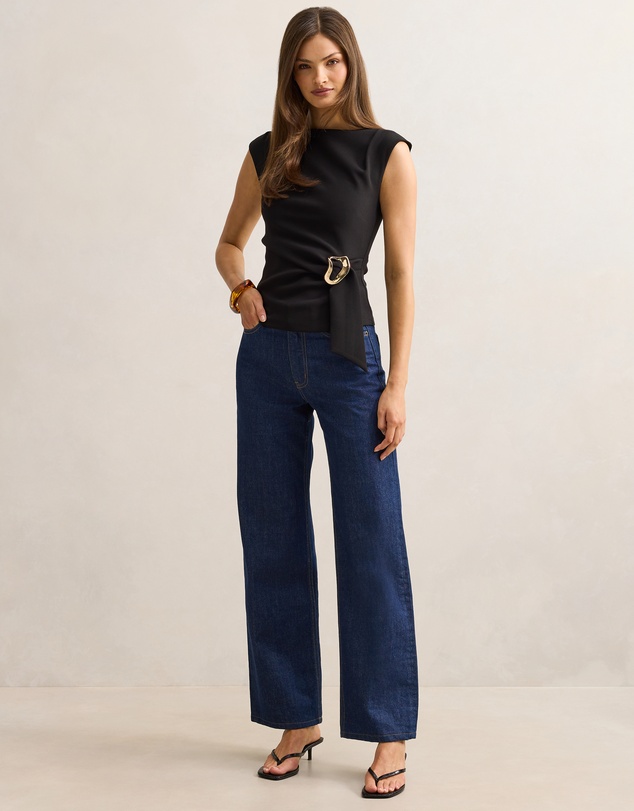 Forever New - Serena Hardwear Detail Top