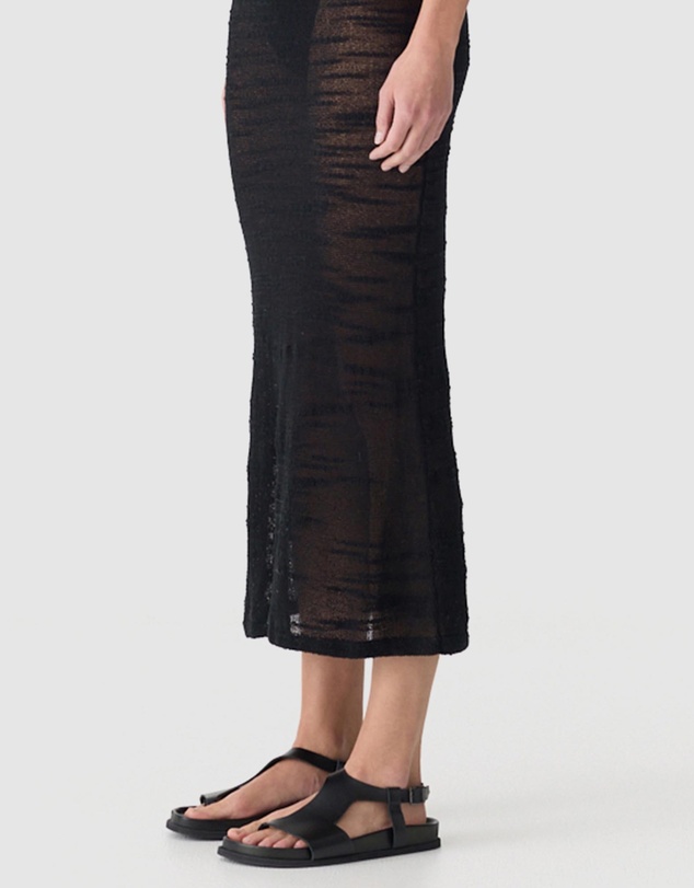 Bassike - Textured Knitted Dress