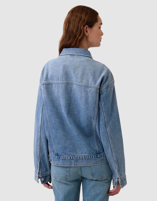 GAP - Oversized Icon Denim Jacket