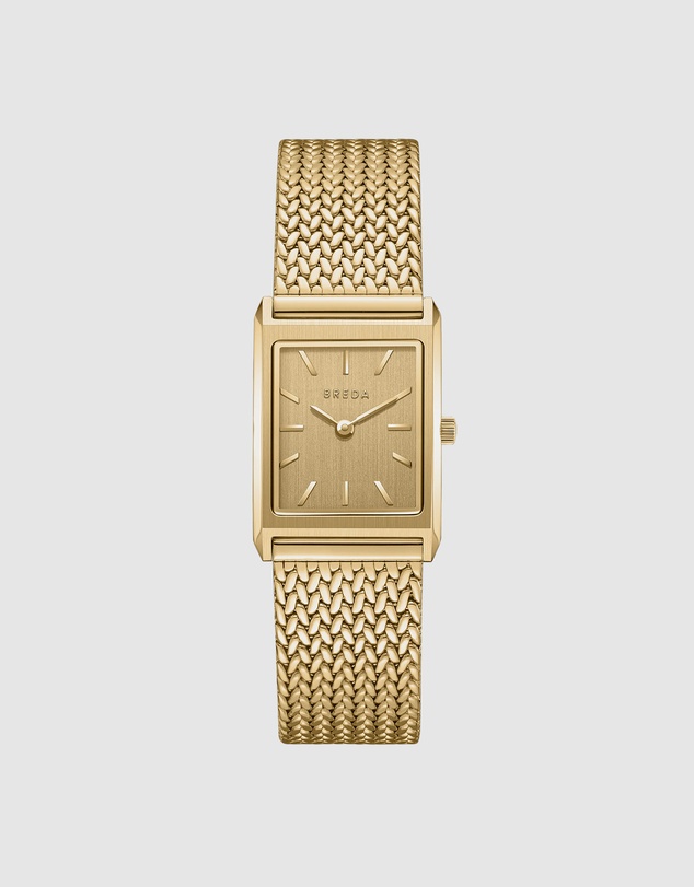 Breda - Virgil Tethered Metal Mesh Watch, 20MM