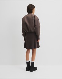 Country Road - Teen Gathered Bomber Jacket