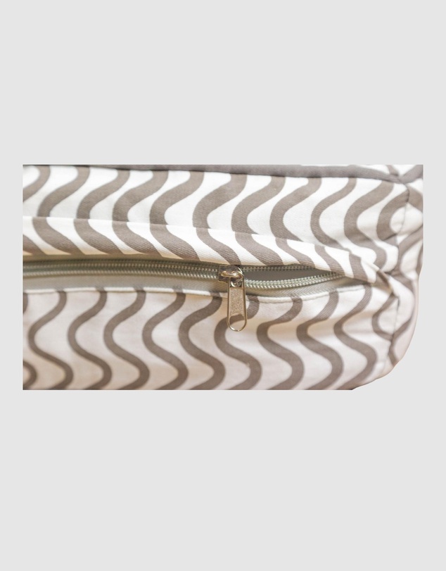 Mog & Bone - Classic Cushion Dog Bed - Mocha Wave
