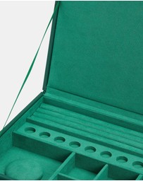 Wolf - Wolf Sophia Jewelry Box Forrest Green