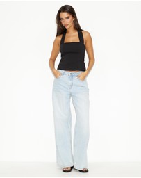 Dazie - Cool Breeze Halter Neck Top