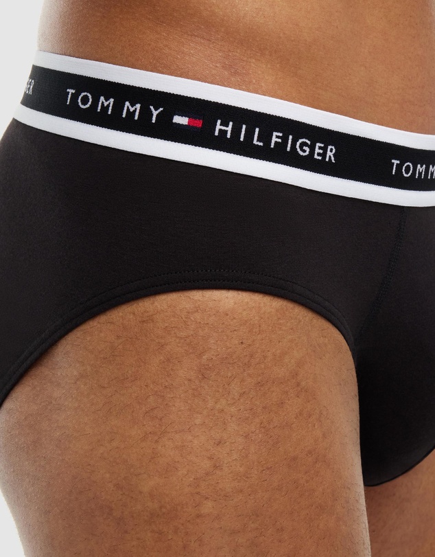 Tommy Hilfiger - 3-Pack Signature Repeat Logo Waistband Briefs