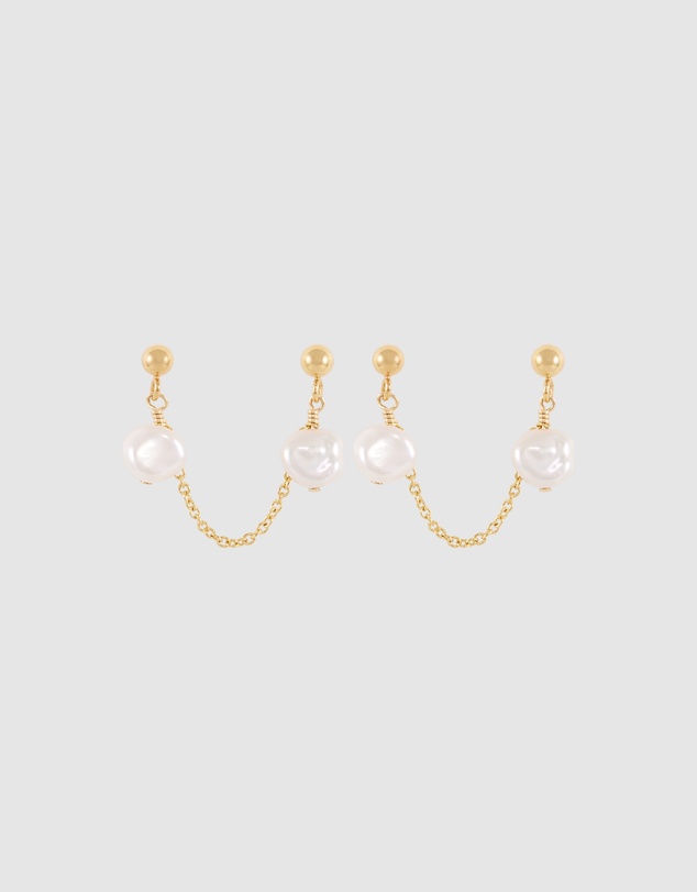 Alana Maria - Angelica Earrings - Gold