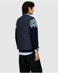 ARKET - 2-in-1 Quilted Liner Vest