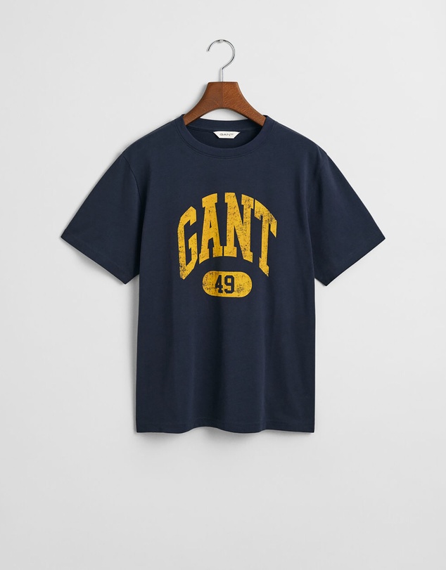 Gant - Teens GANT 49 Arch Print T-Shirt