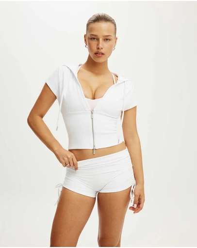 Cotton On Body Active - Ultra Soft Tie Side Roll Over Micro Short
