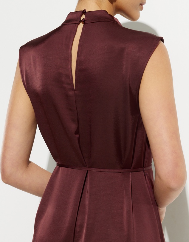 Calli - Union Cowel Midi Dress