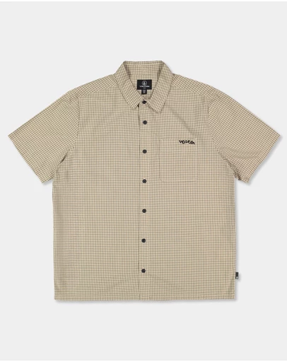 Volcom - Boys 8 to 16 Temper Short Sleeve Shirt