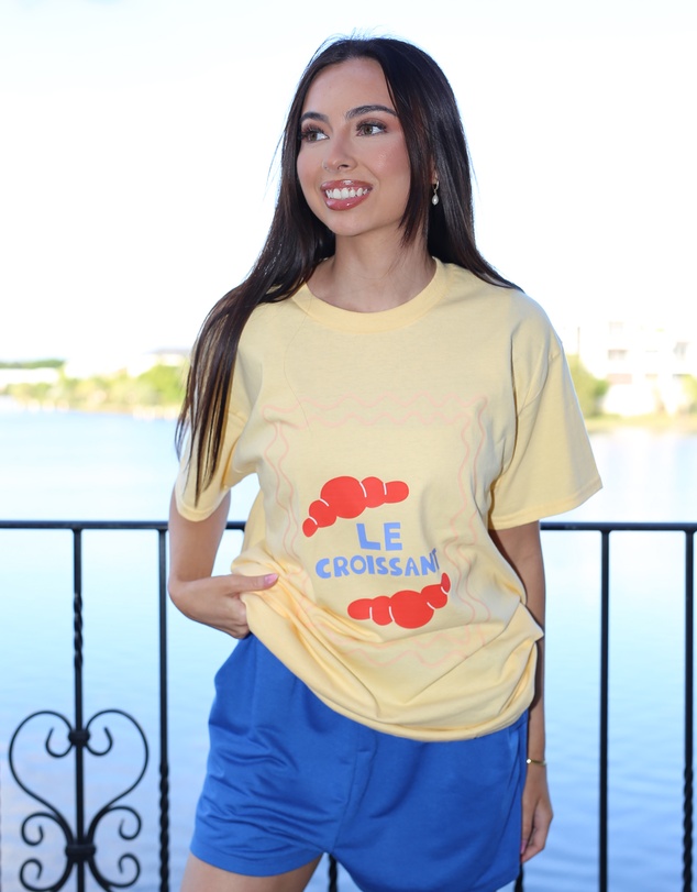 Vacancy Co - Le Croissant Tee