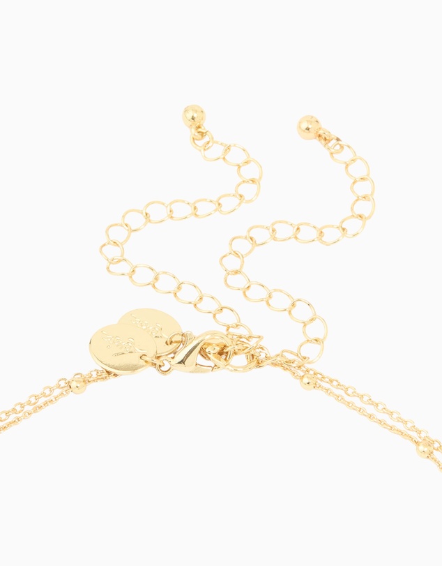 Lovisa - Gold Plated Celestial Charms Layered Necklace