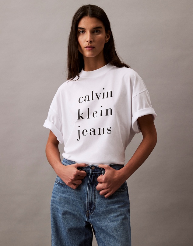 Calvin Klein Jeans - Spaced Logo Graphic Relaxed T-Shirt