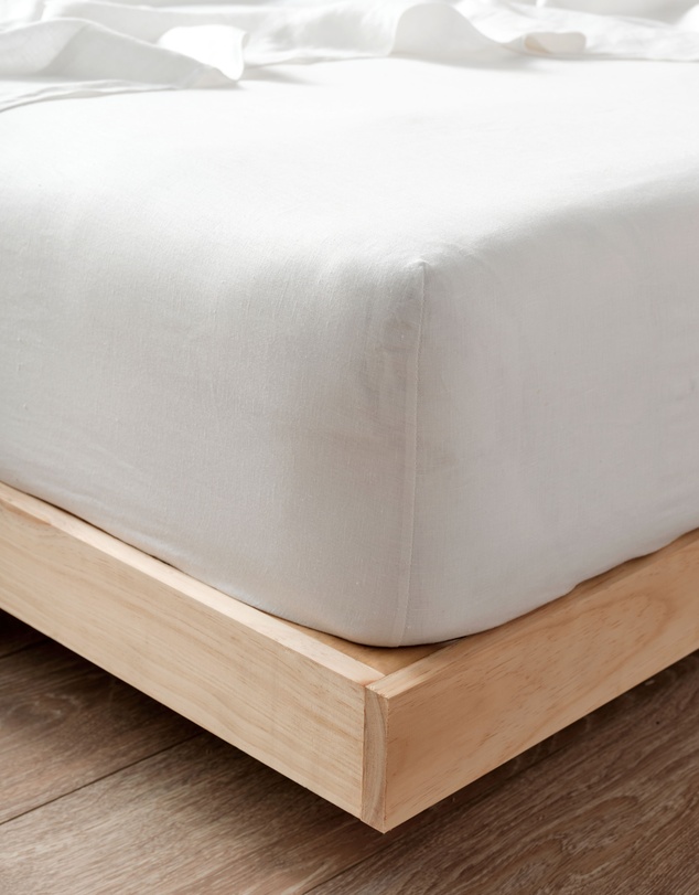 Linen House - Nimes Pure Linen Fitted Sheet