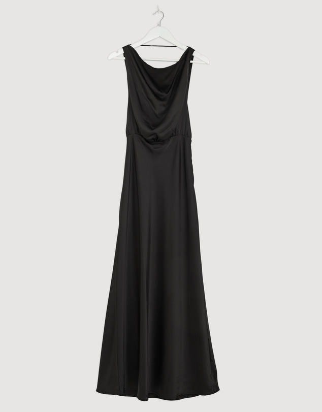 Revibe - Repaired CHANCERY Sharni Drape Top Maxi Dress - AU 6