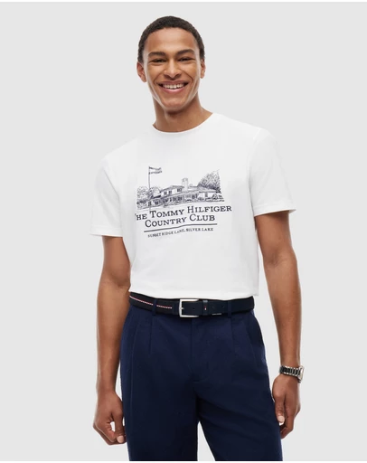 Tommy Hilfiger - Graphic Embroidery Jersey T-Shirt