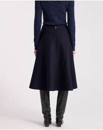 David Lawrence - Elvira Felted Wool Skirt