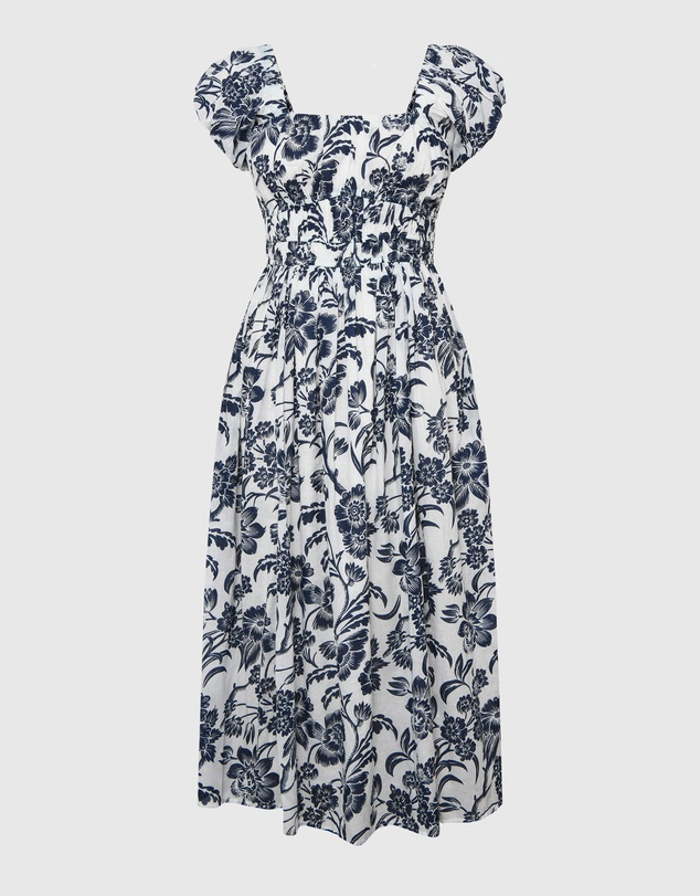 Forcast - Pearl Floral Cotton Dress