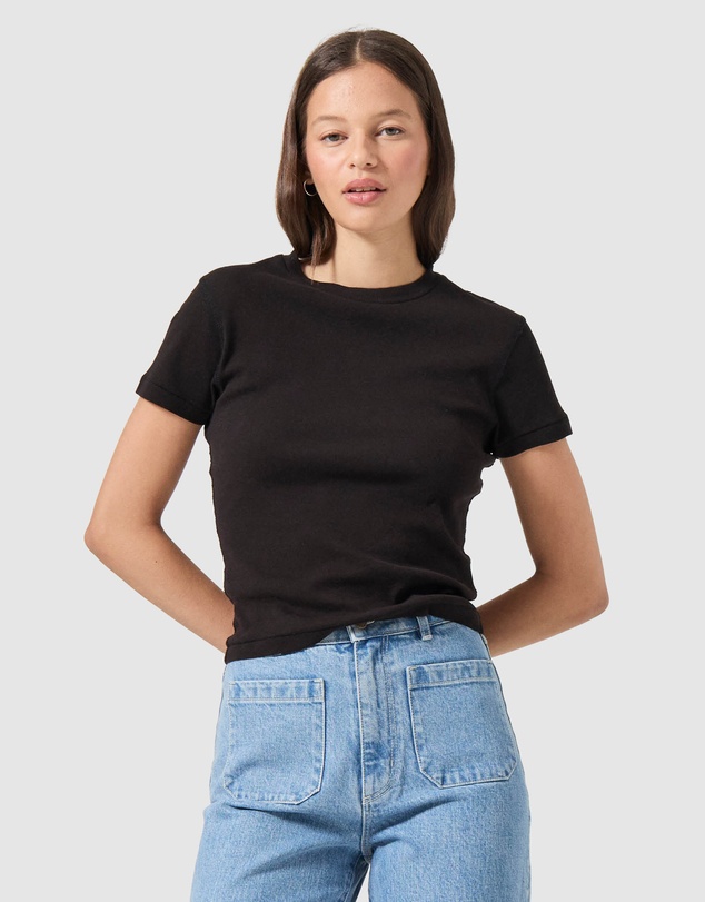 Rolla's - Classic Tee - Washed Black