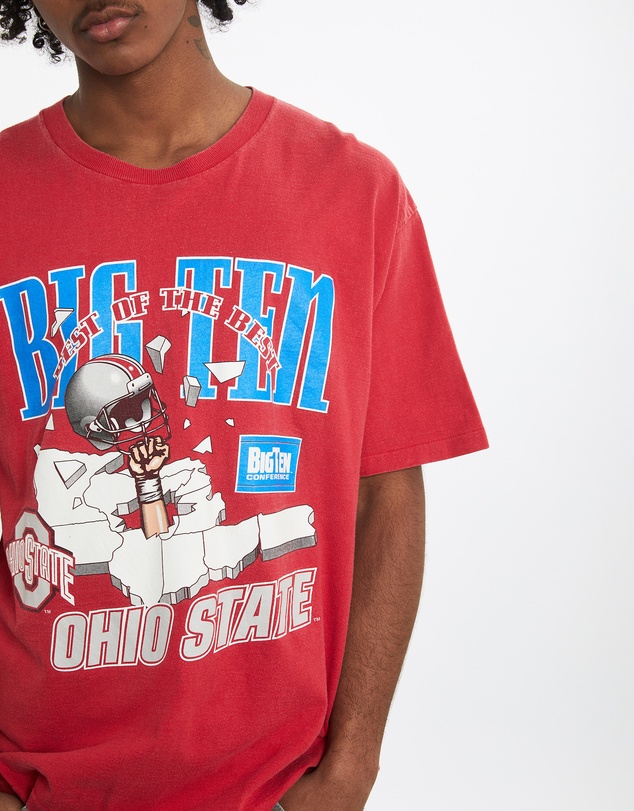Vintage by The Real Deal - Pre Loved - 90s NCAA Ohio State Buckeyes Big Ten Tee