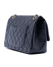 Pre-Loved by Azura Reborn - Pre-Loved Quilted Aged Calfskin Reissue 2.55 Double Flap 226