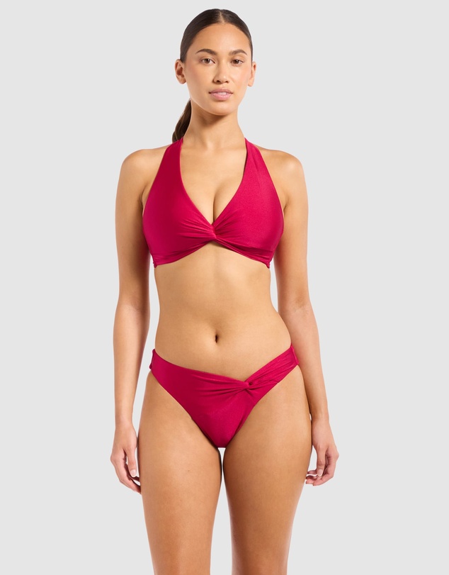 JETS - Shine Twist Front Hipster Bikini Bottom
