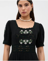 Rixo - Philippa Dress Lilia Embroidery