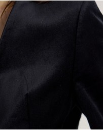 Oxford - Raffi Velvet Collarless Blazer