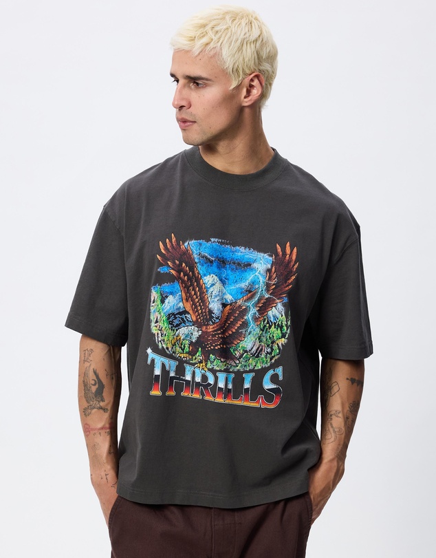 Thrills - Seen Heard Oversize Box Crop Tee