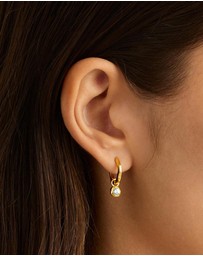By Charlotte - Gold Infinite Skies Hoops