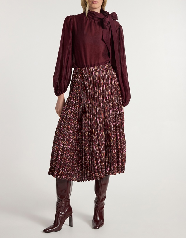 Marcs - Our Lips Are Sealed Pleat Skirt