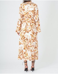Amelius - Golden Flower Dress