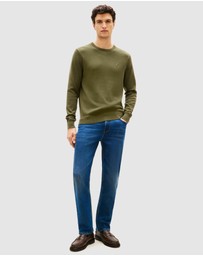 Tommy Hilfiger - Flag Embroidery Crew Neck Jumper
