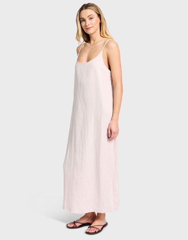 Academy Brand - Essential Linen Slip Dress