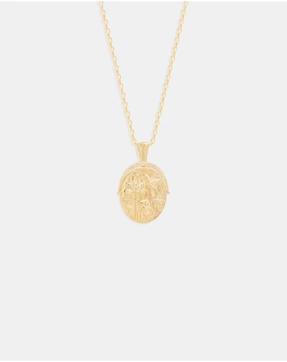 By Charlotte - Gold Everything You Are Is Enough Small Necklace