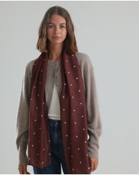 Morgan & Taylor - June Light-Weight Scarf in Brown