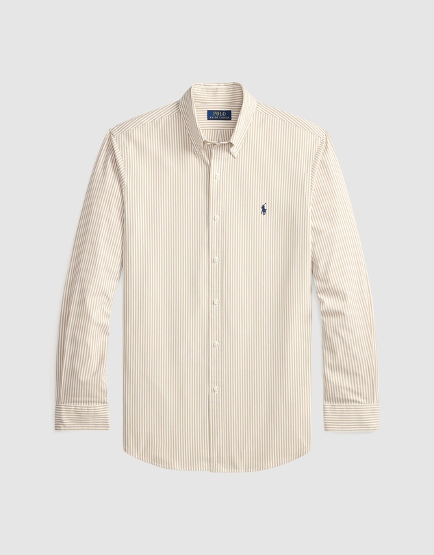 Polo Ralph Lauren - Slim Fit Striped Stretch Poplin Shirt