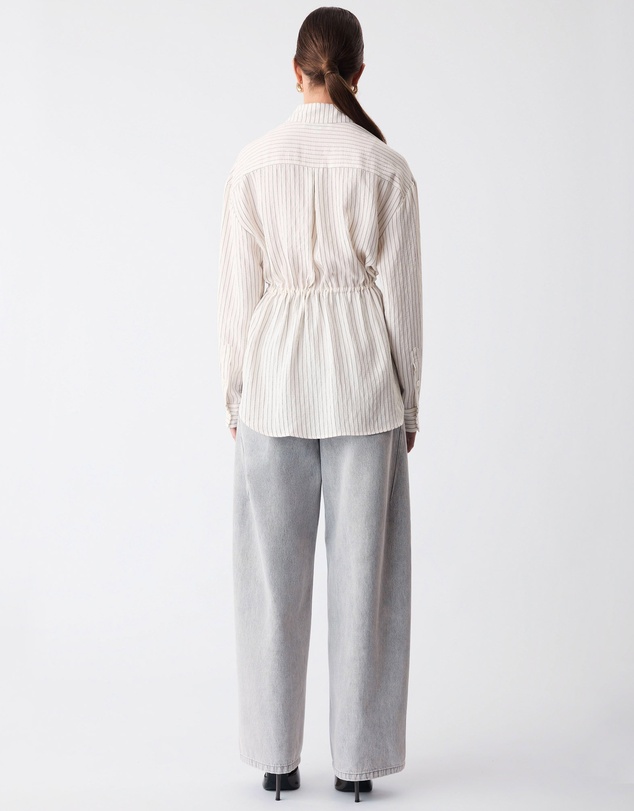 Esmaee - Parity Drawstring Shirt