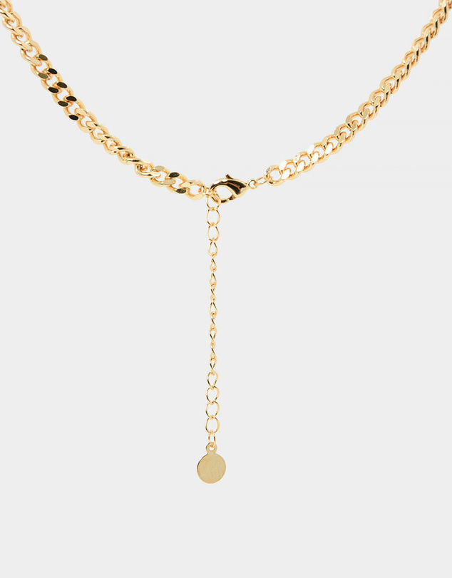 Forcast - Olive 16k Gold Plated Necklace