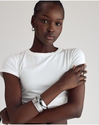 CENDRE - Gaia Bangle Silver